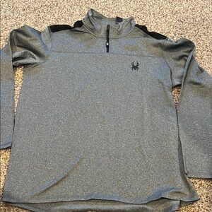 Men’s medium quarter zip black